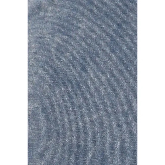 Blue Gray Boho Mineral Wash Flared Stretch Pants - Picture 5 of 6